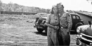 Grandma and her son, my uncle Dean.