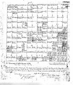 Early Land Owner Plat