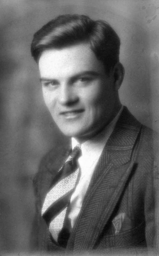 George, H.S. Graduation photo, 1928