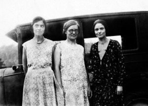 Sisters - From L to R:  Jennie, Mary, and Elsie.