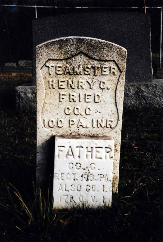 Henry C. Fried, Bergholz Cemetery (Photo credit: Hollie Ann Henke)