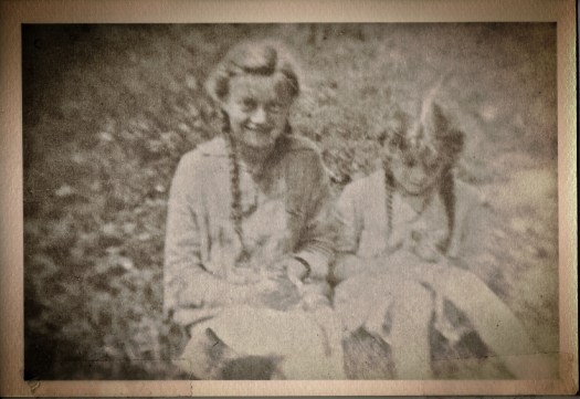 Goldie on the left and Elsie, right.