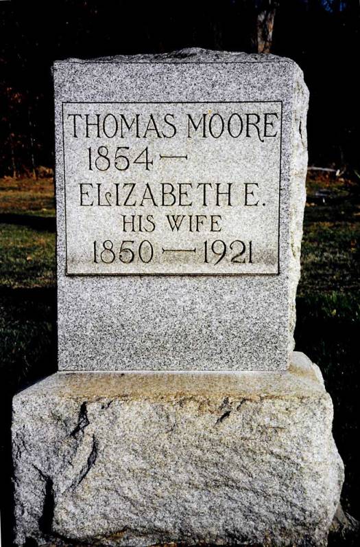 Thomas Moore ~ Bergholz Cemetery
