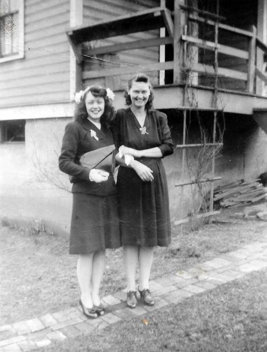 Kathleen and Aunt Goldie